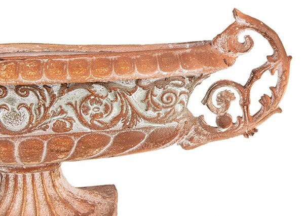 Planter 81x19x36 Cm Brown Ceramic Material - 81*19*36 cm - Clayre & Eef