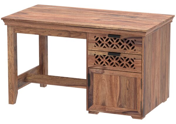Písací stôl Mira 130x76x70 indický masív palisander