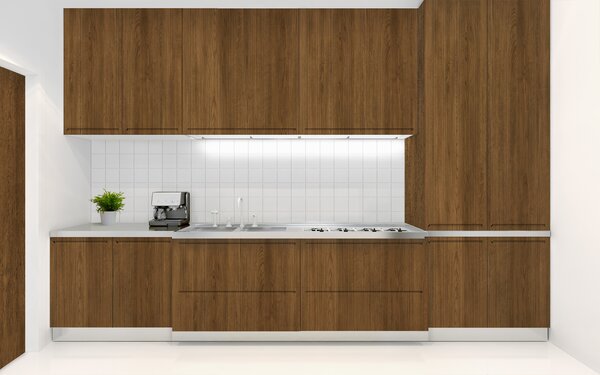 DIMEX | Samolepiace fólie na dvere 99-6335| šírka 90 cm | ORECH SEATTLE