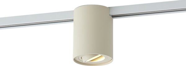 Moderný béžový reflektor pre 1-fázový koľajnicový systém - Iconic Rondoo Up