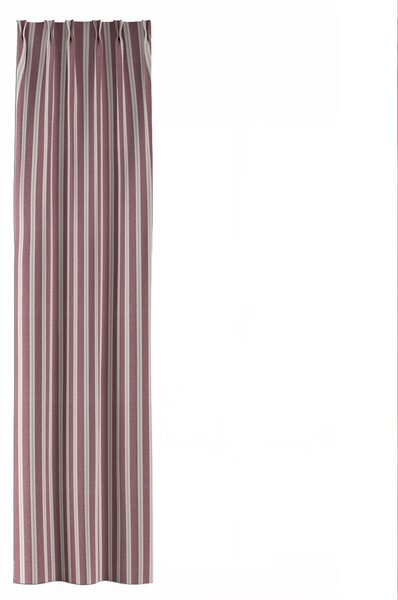 Záves so systémom FLEX (dvojité spony flex) farba produktu červená látka zapletaná, vzorované