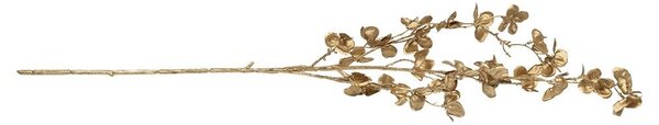 Zlatá dekoratívna kvetina Hortenzie gold champagne - 15*19* 85 cm - Mars & More