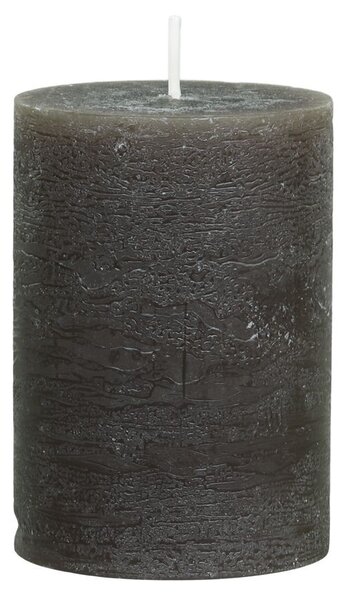 Kávová široká sviečka Macon Rustic coffee - Ø 7*10cm/ 40h - Chic Antique