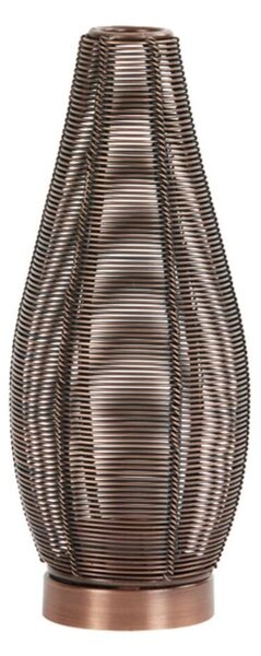 Medený antik kovový svietnik Suneka - Ø 9*22 cm - Light & Living