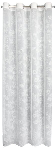 ZÁCLONA NA KRÚŽKOCH POLI 140X250 CM VZOROVANÁ