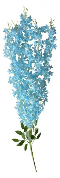 Dekorácia previsnutá kvetina s modrými kvetmi - 6*6*80 cm - Clayre & Eef