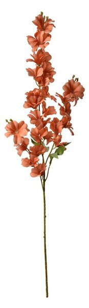 Dekorácia umelá kvetina s oranžovými kvetmi - 16*12*100 cm - Clayre & Eef