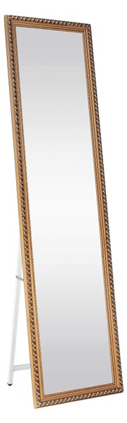 TEMPO Stojanové zrkadlo, hnedá, LAVAL