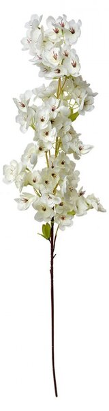 Dekorácia umelá kvetina s bielymi kvetmi - 16*8*98 cm - Clayre & Eef