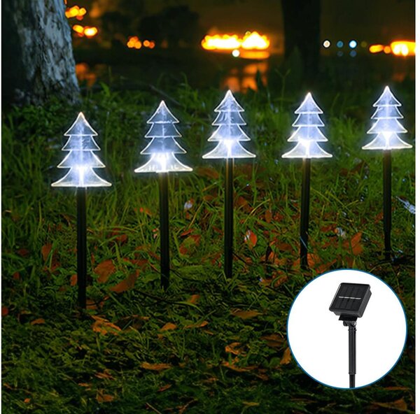 Aigostar - LED Solárne vianočné svietidlo LED/0,054W/1,2V 1m IP65 studená biela