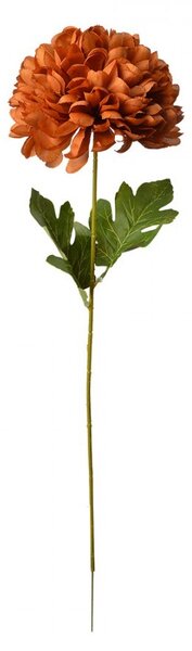 Dekorácia umelá kvetina s hnedým kvetom - 15*15*80 cm - Clayre & Eef