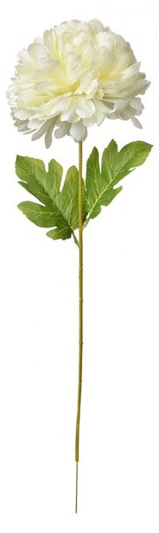 Dekorácia umelá kvetina s bielym kvetom - 15*15*80 cm - Clayre & Eef