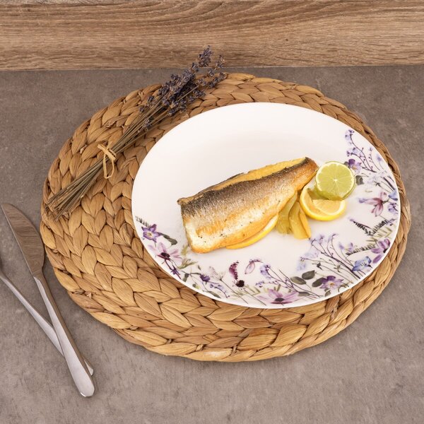 Plytký tanier LÚKA pr. 24 cm