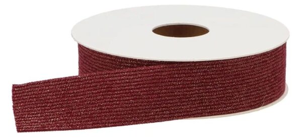 Bordová látková stuha Vivant Corduluxe Ribbon - 25mm x 10m - daan kromhout