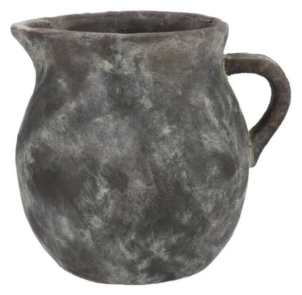 Sivý kameninový džbán Gamla - 27*23*24 cm - daan kromhout