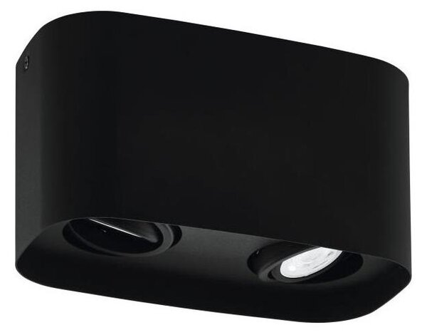 Eglo 31098 - LED bodové svietidlo MENDOZA 2xLED/4,7W/230V 3000K čierne