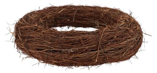 Šedý veniec z brestových vetiev Elm Branch - Ø 60*13 cm - daan kromhout