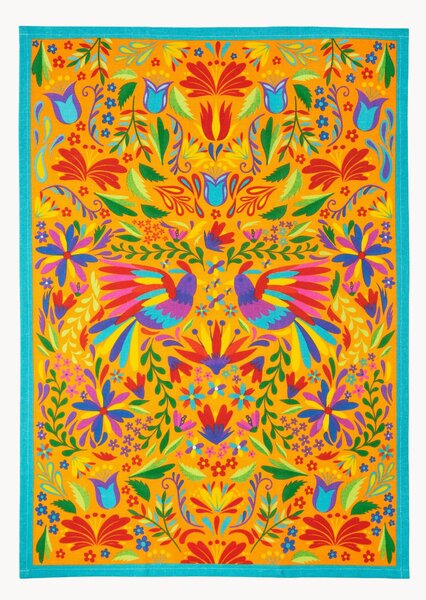 Kuchynské utierky Mexican Flowers, 2 ks