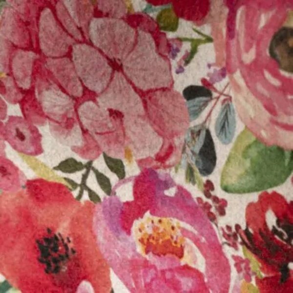 Malá rohožka/ prestieranie s kvetmi Fleury Poppy - 40*30*1cm - Mars & More