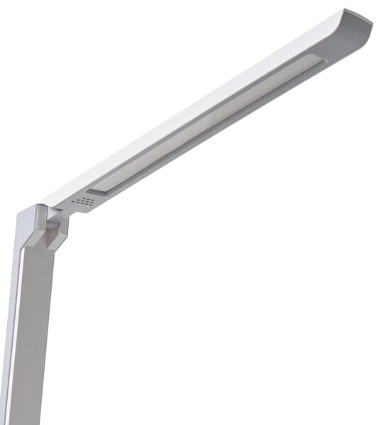 Stolná LED lampa biela syntetický materiál nastaviteľný jas a farba svetla stmievač moderný štýl domáca kancelária