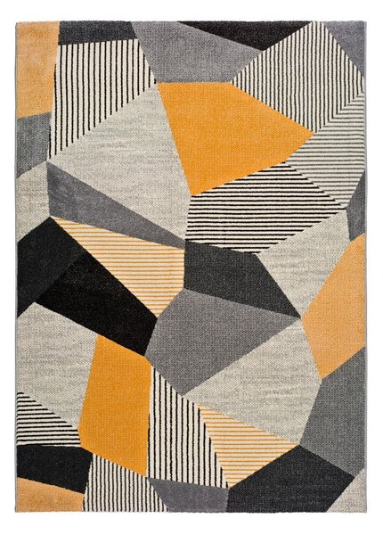 Oranžovo-sivý koberec Universal Gladys Sarro, 60 x 120 cm