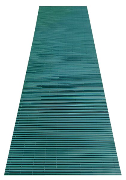 KONDELA Záhradná zástena, zelená, 300x100 cm, ABEO