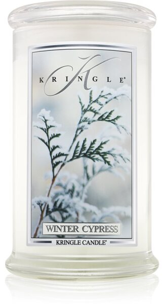 Kringle Candle Winter Cypress vonná sviečka 624 g