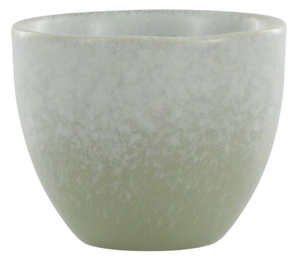 Zelený rustikálny hrnček Valence Dusty Verte - Ø 8,5*7 cm / 185ml - Chic Antique