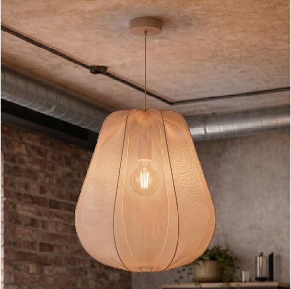 Brilagi - LED luster na lanku ARVEN 1xE27/8W/230V priemer 37 cm béžová