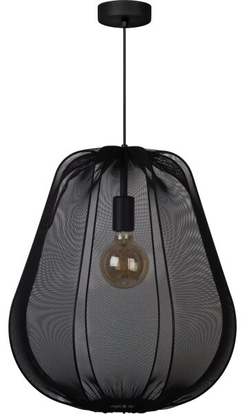 Brilagi - LED luster na lanku ARVEN 1xE27/8W/230V priemer 37 cm čierny