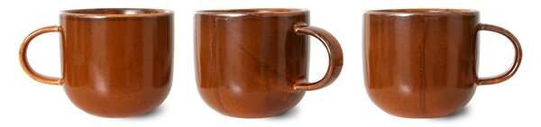 Rustikálne modrý keramický hrnček Chef - 12*9*8 cm / 320 ml - HKLIVING