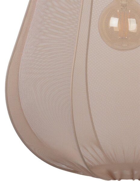 Brilagi - LED luster na lanku ARVEN 1xE27/8W/230V priemer 37 cm béžová