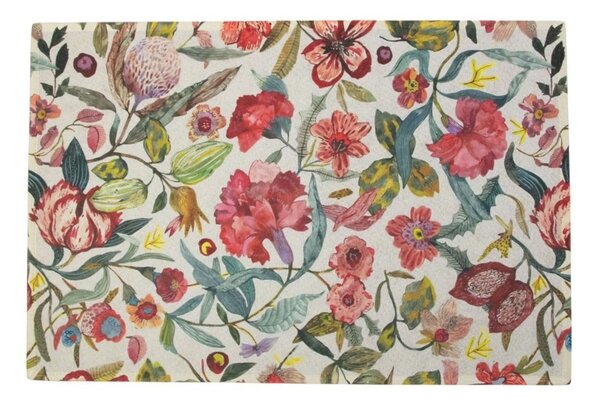 Rohožka s farebnými kvetmi Flowers - 75*50*1cm - Mars & More