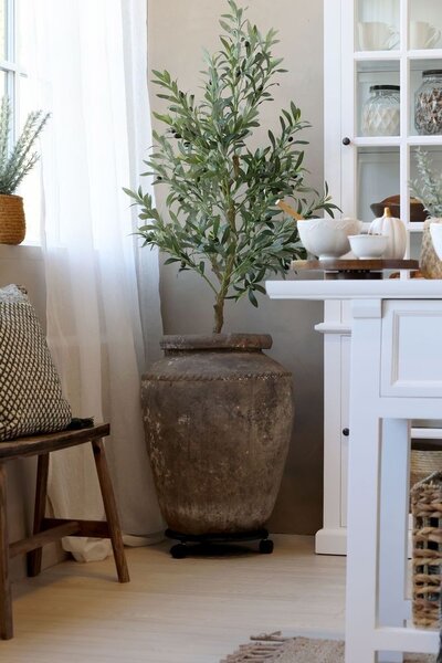 Dekorácia umelý stromček olivovník s olivami Olea Tree - 15*170 cm - Chic Antique