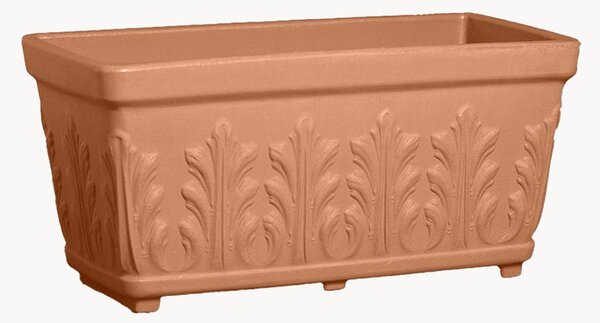Exteriérový obal na kvetináč Cassetta Fogliata, V 30 cm