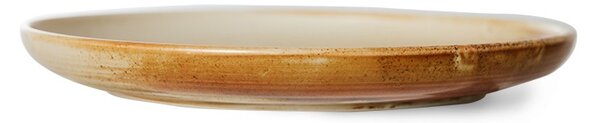 Rustikálne ružový porcelánový dezertný tanier Chef - Ø 20*3 cm - HKLIVING
