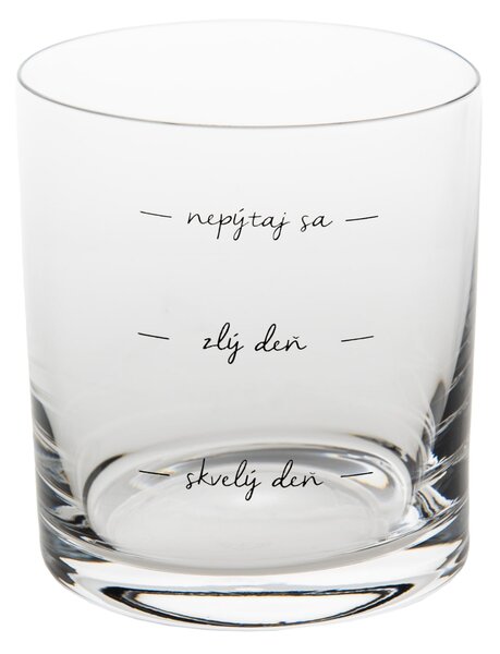 Pohár na whisky Nepýtaj sa