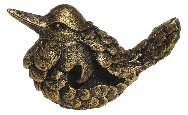Bronzová antik dekorácia socha vtáčika - 11*7*9 cm - Chic Antique