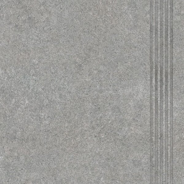Industrial Soft Grey 33x33 schodovka R11