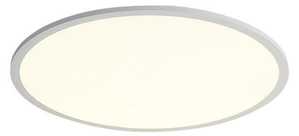 Inteligentný LED panel biely 60 cm vrátane LED stmievania na teplé svetlo s diaľkovým ovládaním - Knob