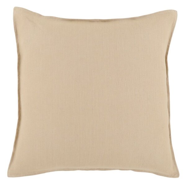 Béžová ľanová obliečka na vankúš Aix - 50*50 cm - Chic Antique