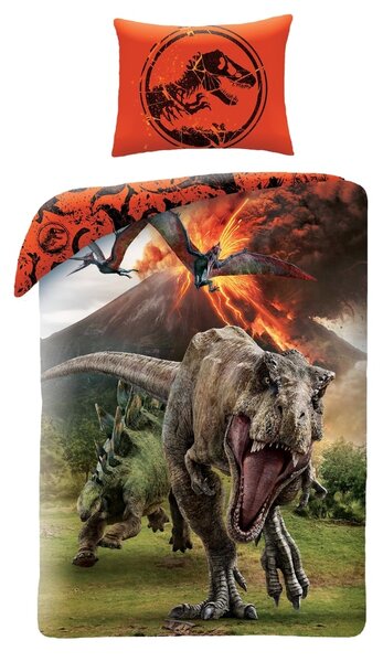 Halantex obliečky Jurassic World (Jurský park) JW-9100 140x200cm + 70x90cm