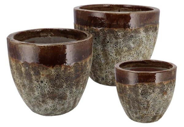 Cementový kvetináč misa s kvetmi a vtáčikmi Flower Bowl - 27*24*16 cm - daan kromhout