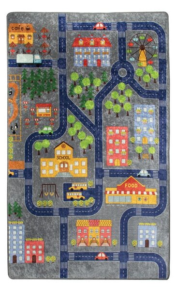 Detský koberec Small Town, 200 × 290 cm