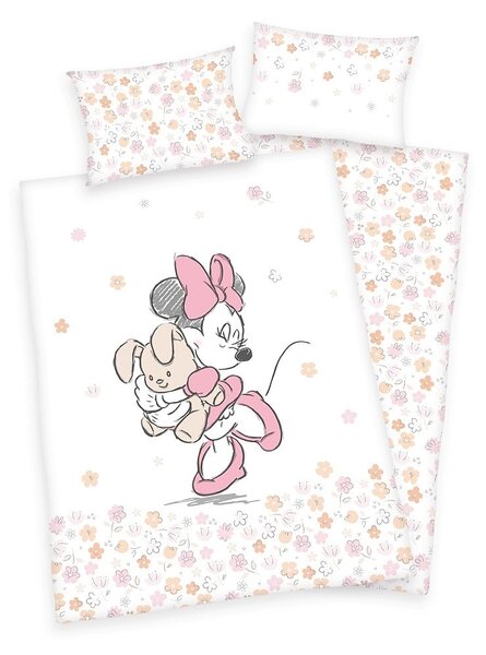 Herding Obliečky pre bábätká Minnie Mouse 100x135/40x60 cm