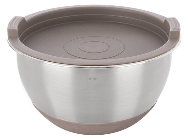 Miska s viečkom BEIGE pr. 15,7 cm
