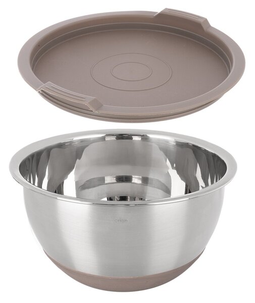 Miska s viečkom BEIGE pr. 15,7 cm