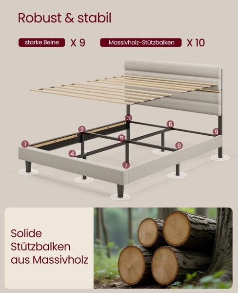 Manželská posteľ 160 cm RMB505LH01