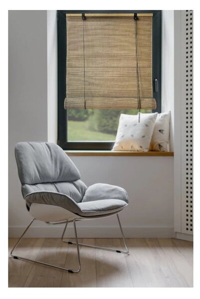 Bambusová roleta v prírodnej farbe 150x160 cm Lyra – Gardinia