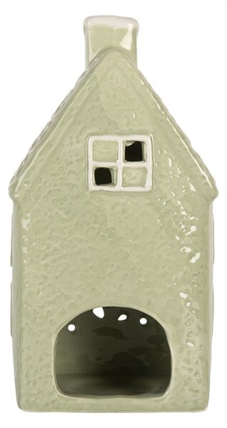 Perníková chalúpka na čajovú sviečku Gingerbread Cott - 11*9*21 cm - Clayre & Eef